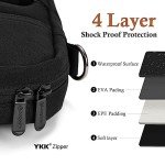 Lightweight Water-Repellent Laptop Shoulder Bag
