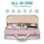BAGSMART Pink Protective Sleeve for 15.6" Laptops