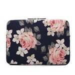 White Rose 14-Inch Laptop Sleeve Case