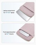 BAGSMART 13-13.3 inch Laptop Sleeve - Pink