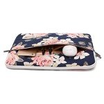 White Rose 14-Inch Laptop Sleeve Case