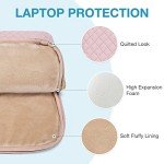 BAGSMART Pink Protective Sleeve for 15.6" Laptops