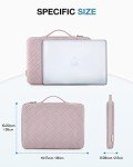 BAGSMART 13-13.3 inch Laptop Sleeve - Pink