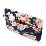 White Rose 14-Inch Laptop Sleeve Case