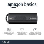 Amazon Basics 128GB USB 3.1 Flash Drive