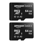 Amazon Basics 64GB MicroSDXC Memory Card 2-Pack