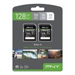 PNY 128GB Elite-X SDXC Memory Card (Pack of 2)