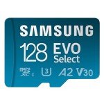 SAMSUNG EVO Select 128GB microSD Card + Adapter