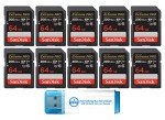 64GB SDXC Extreme Pro Memory Card 10 Pack