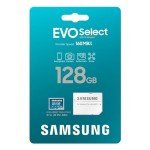 SAMSUNG EVO Select 128GB microSD Card + Adapter