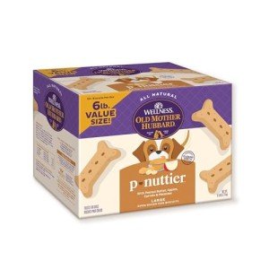Classic Natural Dog Treats, P-Nuttier Flavor, 6lb Box
