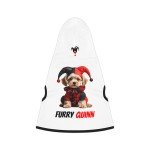 Cozy Furry Quinn Dog Hoodie Costume