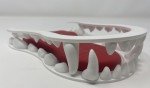 Realistic 3D Printed Fursuit Dog Teeth & Tongue