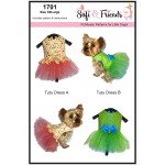 Dog Tutu Dress Sewing Pattern for Pets