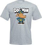 Dog Man Cartoon T-Shirt for Kids