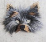 Toto Terrier Cozy Faux Fur Dog Mask