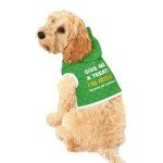 Funny Irish Dog Hoodie for St. Patrick's Day