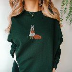 German Shepherd Halloween Sweatshirt - Spooky GSD Design