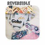 Custom Reversible Dog Bandana - Donut Design