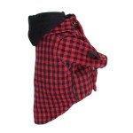 Red Buffalo Plaid Dog Hoodie and Coat