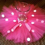 Pink Polka Dot Tutu for Toddler Girls