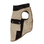 Beige Quilted Dog Vest for Stylish Pups