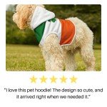 St. Patrick's Day Dog Hoodie for All Sizes