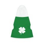 St. Patrick's Day Shamrock Dog Hoodie Outfit