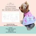 Reversible Dog Dress Sewing Pattern - PDF & Tutorial