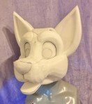 Custom Dog Fursuit Head Base for Creative Play