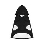 Halloween Ghost Design Dog Hoodie, Cozy & Cute