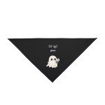 Boo-tiful Ghost Halloween Dog Bandana