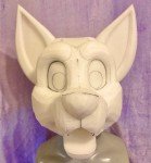 Custom Dog Fursuit Head Base for Creative Play