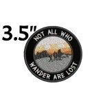 Not All Who Wander Patch for Dogs