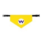 Wario Dog Bandana Collar - Fun Nintendo Style