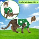 St. Patrick's Day Shamrock Dog Hoodie Outfit