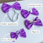 Cute Dog Hair Bow Headband for Stylish Pups