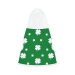 St. Patrick's Day Shamrock Dog Hoodie Outfit