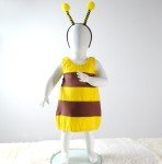 Organic Cotton Bee Costume for Dogs