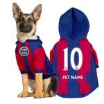 Personalized FC Barcelona Pet Hoodie 24/25