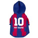 Personalized FC Barcelona Pet Hoodie 24/25