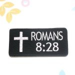 Embroidered Bible Verse Patch for Dog Lovers