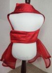 Chic Red Dog Dress for Festive Pet Parties