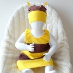 Organic Cotton Bee Costume for Dogs
