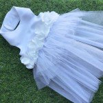 Custom White Dog Wedding Tutu Dress & Suit