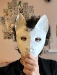 Durable 3D Printed Dog Mask for Costumes