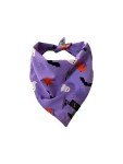 Eco-Friendly Cotton Dog Bandana for Halloween