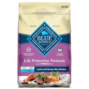 Blue Buffalo Large Breed Dog Food, Lamb & Rice