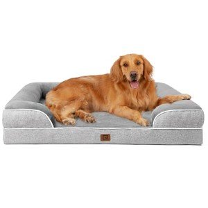 Orthopedic Waterproof Memory Foam Dog Bed, Large