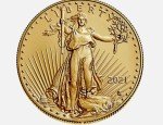 2021 $5 American Gold Eagle Coin 1/10 oz